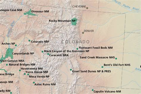 Comparison of MAP with other project management methodologies Colorado Map With National Parks